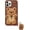 Bear Brown, variant on Case Compatible with iPhone XR Kawaii Phone Cases Creative Cartoon Bear iPhone Case Cute Shockproof Protective Case Cover with Keychain