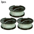 thumbnail image 1 of 3Pcs Spool & Nylon Line for Black and Decker A6481 Reflex Strimme Trimmer, 1 of 8
