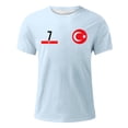 thumbnail image 4 of Big and Tall Shirts for Men Short Sleeve T Shirt Summer Casual Ventilate Beach Holiday Monkey Print Tops Tee Shirt Mens Shirts Pack Large T Mens Small with Pockets Big Tall for Men L, 4 of 4