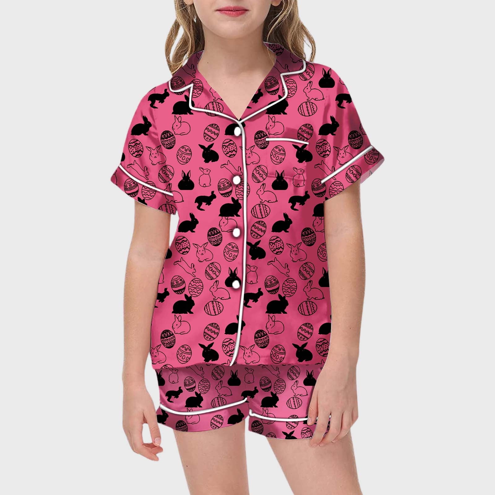 Pyjama Enfant à Colorier Avec Feutre - Ensemble 2 Pièces, Motif Princesse, Lavable Et Réutilisable