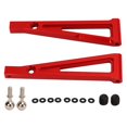 thumbnail image 1 of 2 pcs RC Car Front Swing Arm Aluminum Alloy Lightweight Suspension Arm Set for ARRMA 1/8 Red, 1 of 5