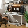 thumbnail image 4 of Intexca 1.6m Electric Standing Desk, Adjustable Height, Ultra-Quiet Motor (White), 4 of 5