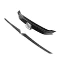 thumbnail image 3 of Front Grille Trim Hood Grille Trim Hood Grille Cover Carbon Fiber Grille Trim Front Front Grille Cover Dry Carbon Fiber Light Eyebrow Trim Replacement For, 3 of 8