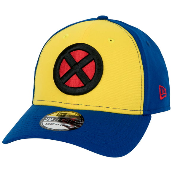 X-Men Symbol Wolverine Two-Tone Colorway New Era 39Thirty Fitted Hat-Large/XLarge