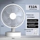 thumbnail image 4 of Isvgxsz Clearance Small Desk Fan, Silent Travel Fan, Portable mini Desktop Fan, USB Powered Cooling Fan for Bedroom Home Office Outdoor Trip, 4 of 7