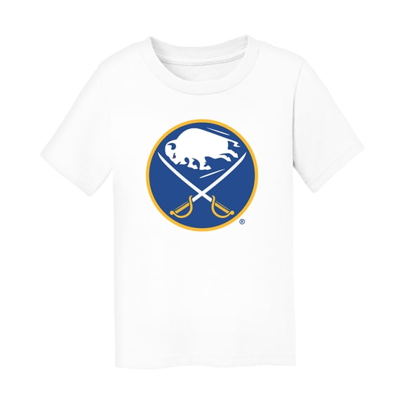 Toddler Chad & Jake White Buffalo Sabres Primary Logo T-Shirt