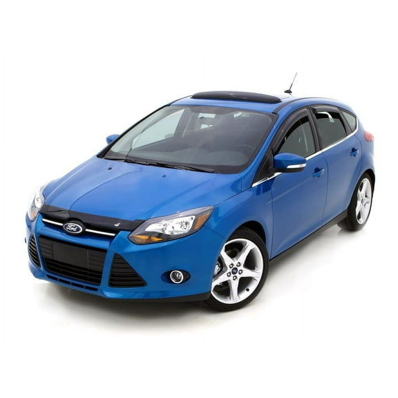 Auto Ventshade (AVS) by RealTruck Outside Mount Ventvisor / Window Deflectors Front & Rear Set 4 Pc. Set Compatible with 2012-2018 Ford Focus