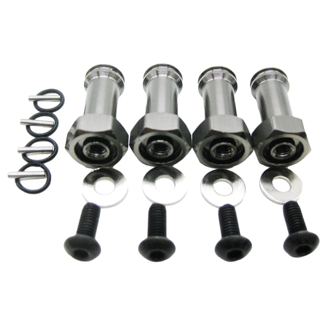 Xingzhi Improve RC Car S Performance With 12MM DRIVE 24MM EXTENSION ADAPTER Made titanium color 1Set