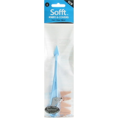 UPC: 0879465002702 | Colorfin Sofft Tools  #4 Point Knife with 5 Covers