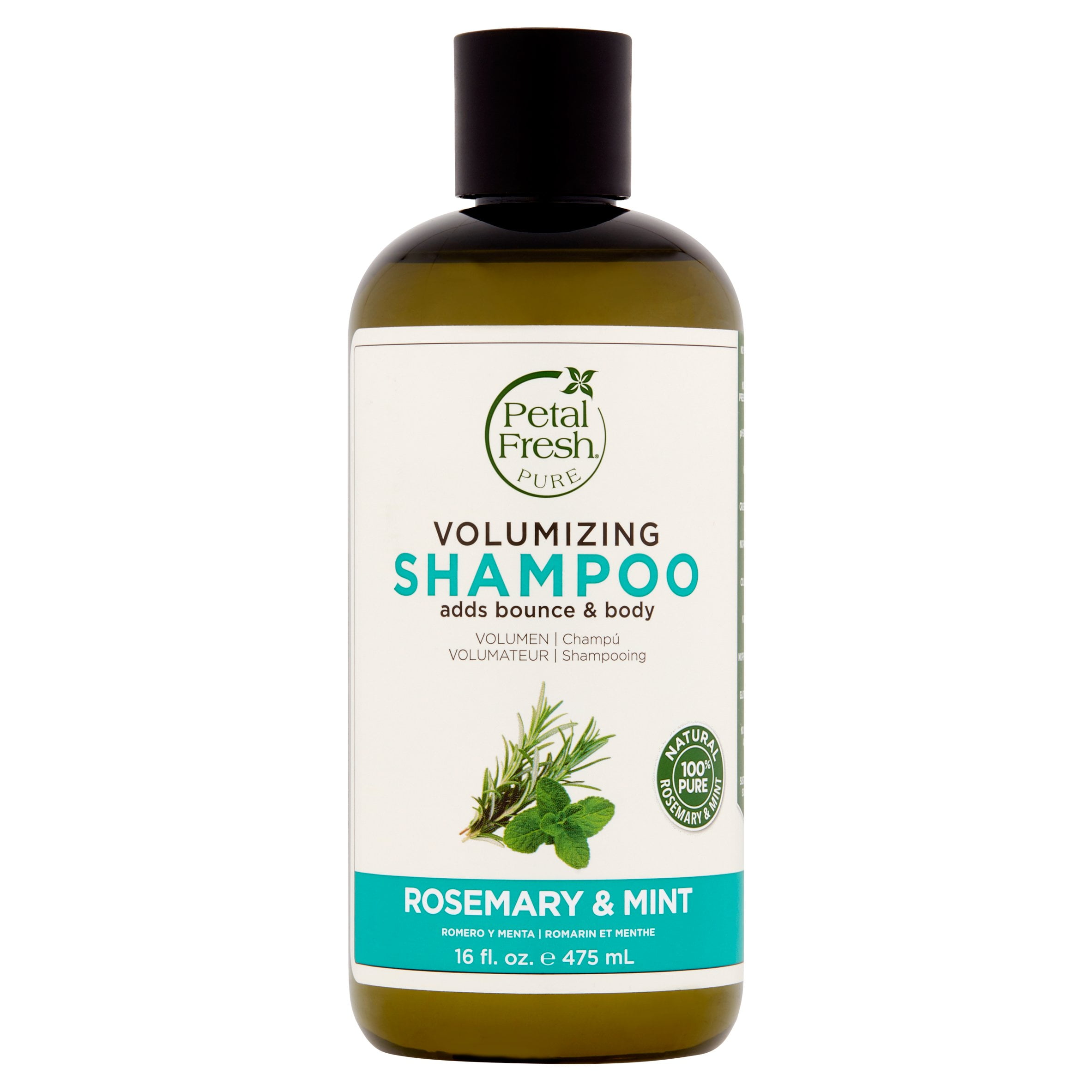 travel size rosemary mint shampoo