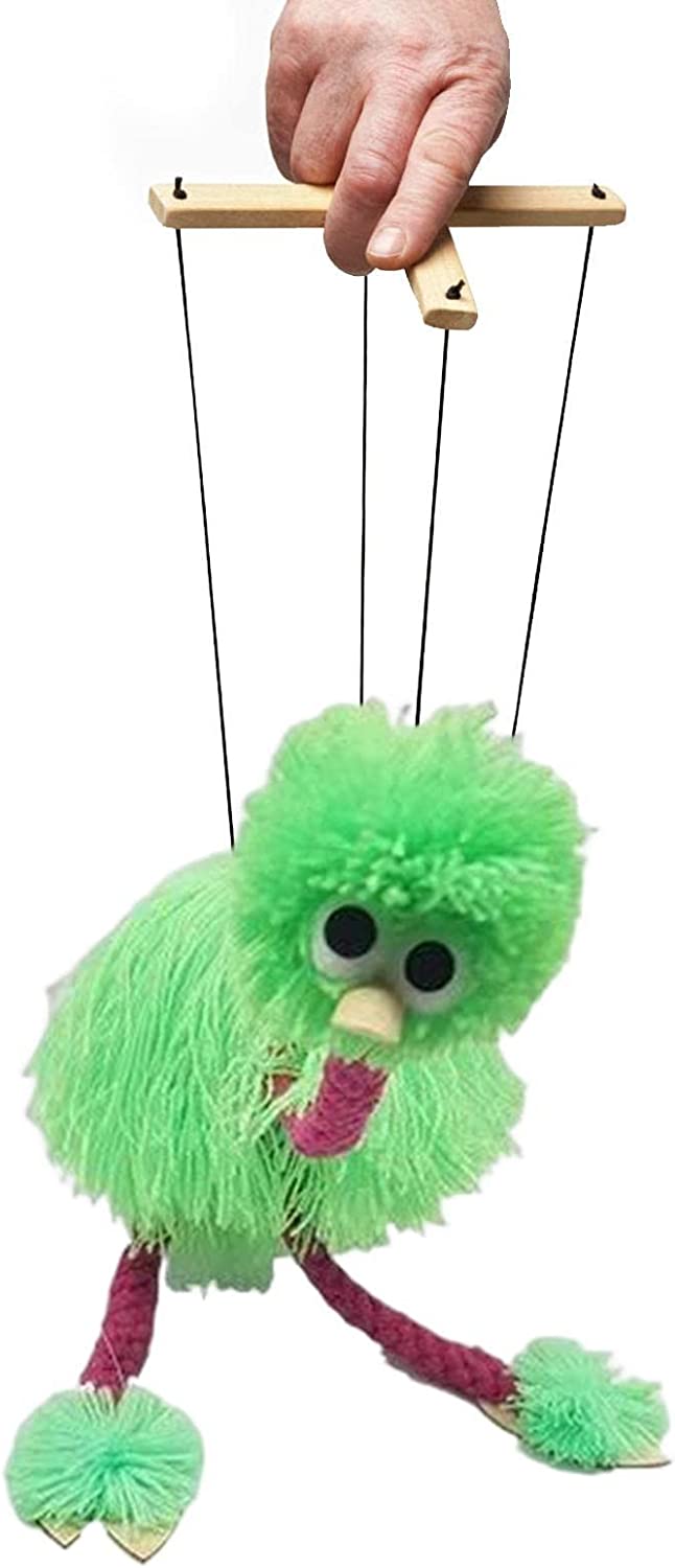 Ostrich Plush String Puppets Funny Stuffed
