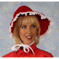 thumbnail image 1 of Alexanders Costume 22-140/R Dickens Lady Bonnet - Red, 1 of 1