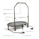 Stamina In Tone Oval Trampoline with Handlebar, 55" Diameter, Black - image 2 of 8