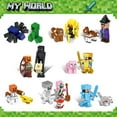 thumbnail image 1 of 16pcs Minecraft Set Minifigures Ninja Mini Figures Blocks Toys Fits Lego, 1 of 1