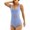 Light Blue, variant on Gmluru Shapewear For Women 1Pc With Seamless Compression And Enhanced Plastic Compression Jumpsuit Pink Shaping Underwear S-2XL
