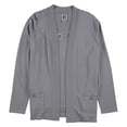 thumbnail image 1 of Anne Klein Womens Set Cardigan Sweater, Blue, Small, 1 of 2