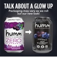 thumbnail image 3 of Humm Kombucha Zero Sugar Drink, Blueberry Acai, 16 Pack, 12 oz Cans, 3 of 7