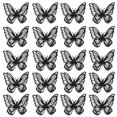 thumbnail image 1 of CIMAXIC 20Pcs Embroidery Patches Embroidered Patches Clothing Sewing Decor,2.36"X1.77"X0.04", 1 of 5