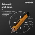 thumbnail image 5 of ANENG VD802 Non-contact AC Voltage Detector Tester Meter 12V-1000v Pen Style Electric Indicator LED Outlet Wit Yellow, 5 of 7