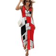 thumbnail image 1 of Abstract Geometrical Vestido Sin Mangas , Vestidos De Lujo Para Ocasiones Oficiales, 1 of 5