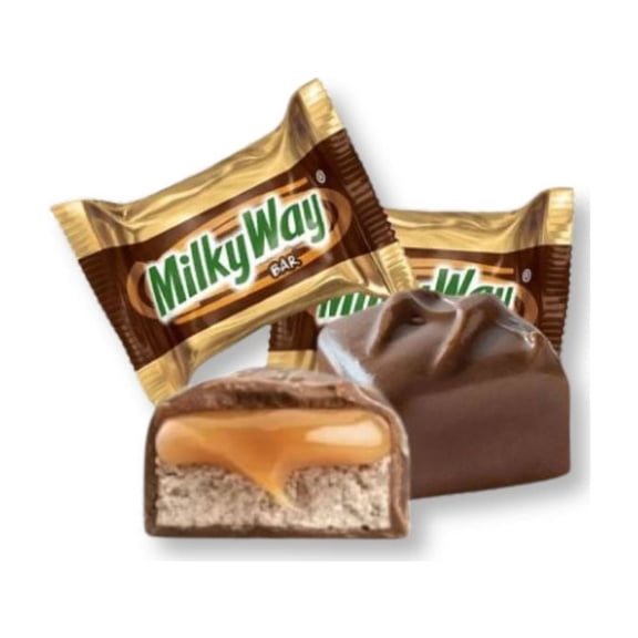 Milky Way Mini Bars Milk Chocolate Candy – Bulk Value Pack