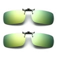 thumbnail image 4 of TOP-MAX Polarized Night Vision Sunglasses Polarized Lens Sunglasses Clip for Driving Fishing UV400 (2pcs, Night Vision Yellow), 4 of 6