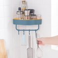 thumbnail image 5 of Zootealy SUNSIOM Bathroom Shower Caddy Shelf Corner Bath Wall Mount Rack Storage Holder Organizer, Color - Pink, 5 of 5
