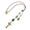 C, variant on Cross Car Hanging Ornament,Car Rear View Mirror Decoration Accessories, Cute Blessing Vehicle Interior Pendant Present for Women