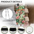 thumbnail image 6 of COEQINE Hummingbird Crutch Case Floral Underarm Crutches Attachment Hanging Pouch Large Capacity Crutch Storage Bag Mobility Cane Pouch for Adults, Seniors, Kids, 6 of 7