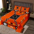 thumbnail image 2 of Erosebridal Bohemian Aztec Coverlet Set King,Geometric Bedding Set,Tribal Bedroom Decor, 2 of 5