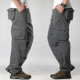 thumbnail image 5 of Cllios Cargo Pants for Men Slim Fit Outdoor Hiking Trousers Work Pants Comfortable Travel Baggy Cargo Pant with Multi Pockets 29-36, 5 of 8