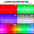 thumbnail image 3 of Luces LED RGBW tipo bar ENDYSHOW de 40 x 120 W con control DMX, 3 of 5