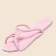 thumbnail image 2 of Xucatan Women's Foldable Flip Flops, Portable Travel Thong Sandals with Massage Textured Insole, Soft EVA Non Slip Sole, Lightweight Beach Slippers for Spring Summer Vacation Gift, 2 of 9