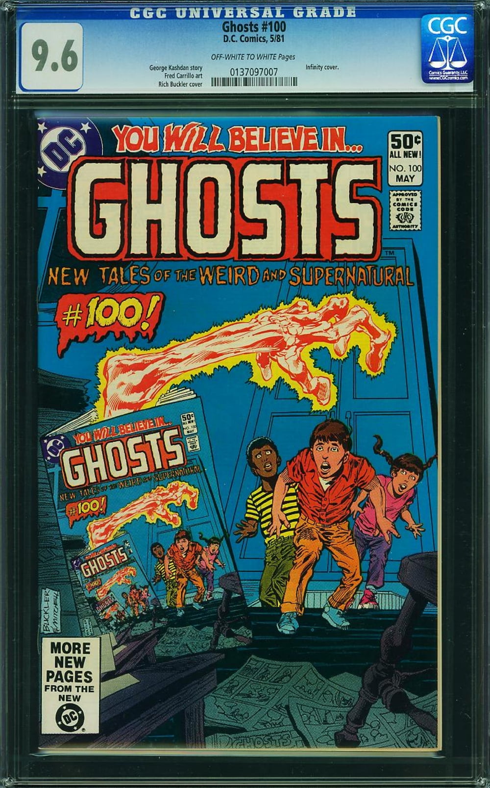 Cover of Ghosts #100