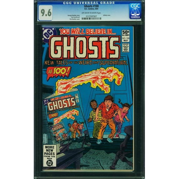 Ghosts #100 - CGC 9.6 Comic Book