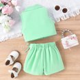 thumbnail image 4 of Sngxgn Toddler Baby Girls Clothes Floral Print Hoodie Sweatpants Fall Winter Outfits Set(Green,24M), 4 of 7