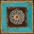 thumbnail image 3 of Tava Studios 15x15 Black Modern Framed Museum Art Print Titled - Exotic Medallion I, 3 of 5