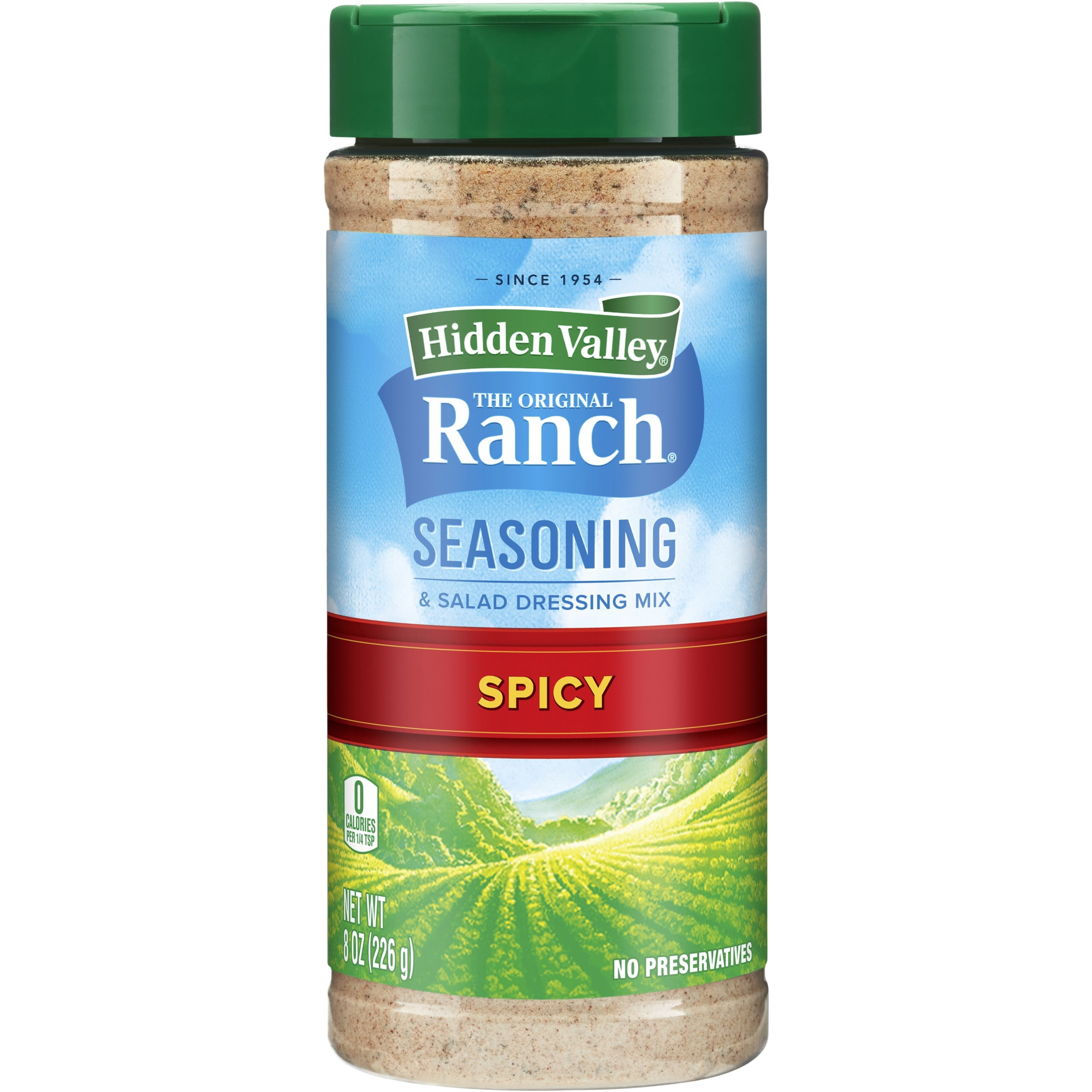 Hidden Valley Gluten Free Spicy Original Ranch Salad Dressing and Seasoning Mix, 8 oz