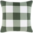 thumbnail image 1 of Buffalo Plaid BPD-002 20"H x 20"W Square Pillow Kit in Dark Green/Sage/White, 1 of 3