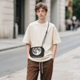 thumbnail image 6 of FORMRS Mini Crossbody Bag for Women Adjustable Shoulder Rope Travel Casual Phone Purse, Beige Moon, 6 of 7