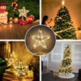 thumbnail image 1 of Christmas Star Tree Topper, Battery Powered Tree Star with Lights and Sequins, Christmas Tree Topper Lighted for Home Holiday Xmas Tree Christmas Decoration, Silver, 1 of 9