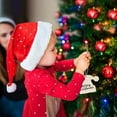 thumbnail image 4 of 30 Christmas wooden sticks, DIY wooden sticks with decorations for Christmas trees (Papa Noel sombreros), 4 of 5