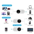 thumbnail image 3 of Adaptador de Audio Inalámbrico , Transmisor Receptor Bluetooth con Micrófono, Pantalla LED de Música Estéreo HIFI AUX de 3,5 mm para PC de Automóvil, 3 of 5