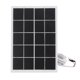 thumbnail image 5 of Cámara Al Aire Libre Panel Cargador Solar Montado En La Pared 3W 5V Monocristalino Con Soporte Ajustable Para Videos 4 3 Más 2, 5 of 7