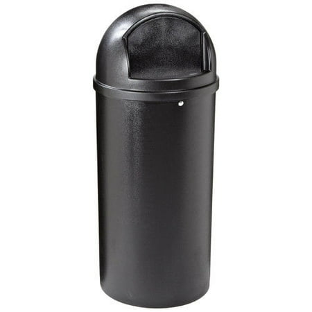 Rubbermaid Commercial Products Marshal Classic Container 15 Gallon Swing Top Trash Can
