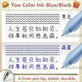 thumbnail image 6 of 4PCS/Box Cartoon Gift Quick Drying Writing Tool 0.5mm Black/Blue Ink Press Type Ballpoint Pen Erasable Pen Gel Pen Neutral Pen 01-BLACK INK, 6 of 8