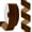 Brown, variant on 1.5 Inch Velvet Ribbon, 20 Yards Single Face Thin Ribbon ivory