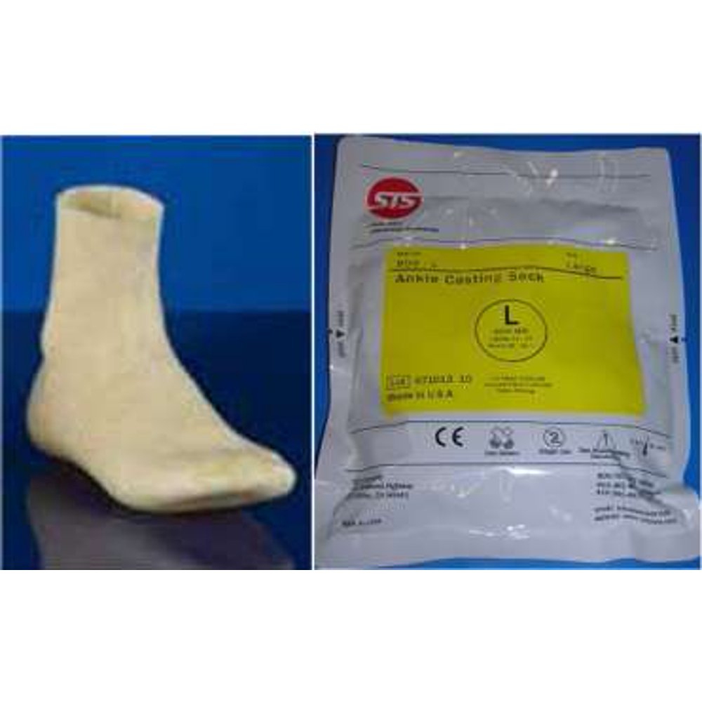 STS Foot Orthotics Casting Impression Ankle Sock Foot Mold 900L LARGE