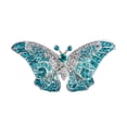 thumbnail image 1 of Empress Monarch Winged Butterfly Crystal Rhinestone Brooch Pin, 1 of 5