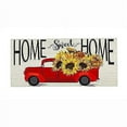 thumbnail image 3 of Evergreen Indoor Outdoor Doormat Bundle Set of 5 - Frame and 4 Welcome Seasonal Inserts Red Truck Snowman Fireflies Planters, 3 of 6